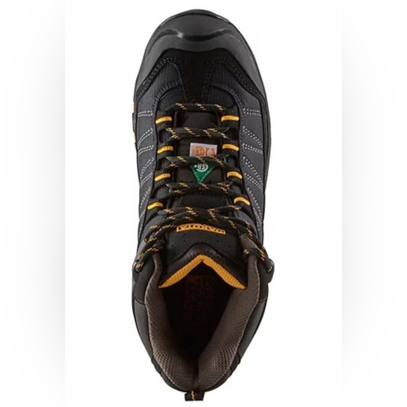 Men's Mid Cut Duratoe FreshTech Work Boots - Black - Picture 3 of 6